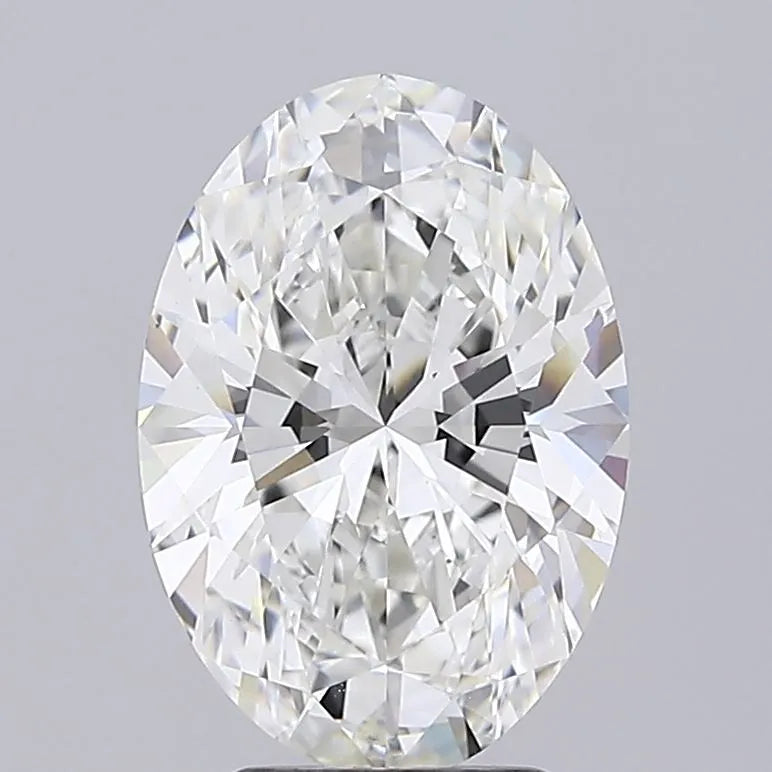 3.76ct Oval Lab Grown Diamond (Colour F, Clarity VS1, IGI Certified)