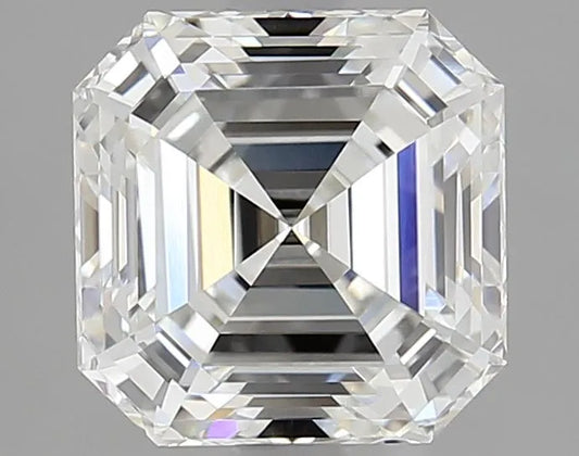 2.50ct Asscher Lab Grown Diamond (Colour G, Clarity VVS2, IGI Certified)