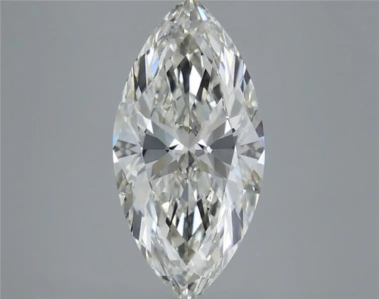 3.08ct Marquise Lab Grown Diamond (Colour H, Clarity VVS2, IGI Certified)