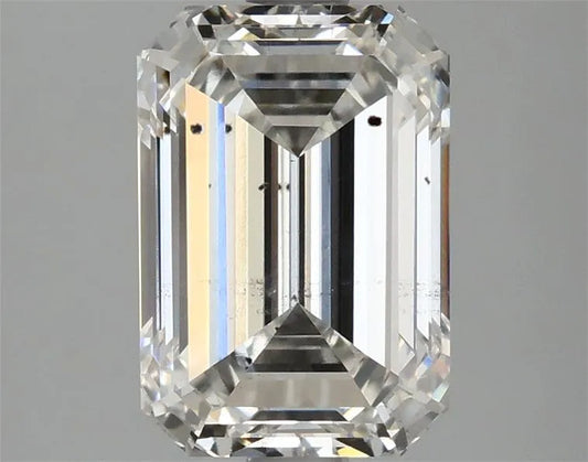 2.57ct Emerald Lab Grown Diamond (Colour F, Clarity SI1, IGI Certified)