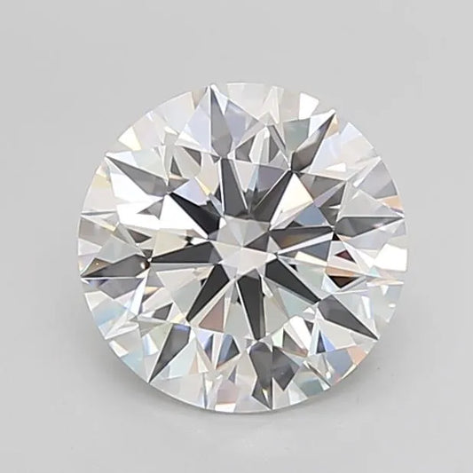 3.55ct Round Lab Grown Diamond (Colour D, Clarity IF, Cut ID, IGI Certified)