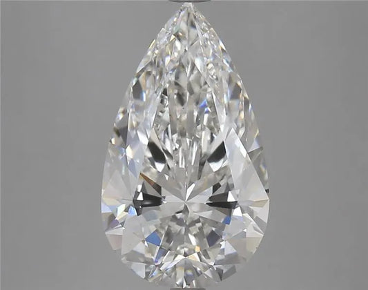 4.03ct Pear Lab Grown Diamond (Colour G, Clarity VS1, IGI Certified)