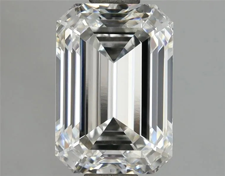 2.12ct Emerald Lab Grown Diamond (Colour E, Clarity VVS2, IGI Certified)
