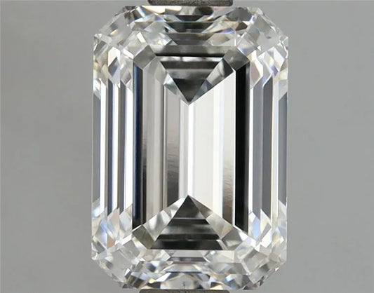 2.12ct Emerald Lab Grown Diamond (Colour E, Clarity VVS2, IGI Certified)