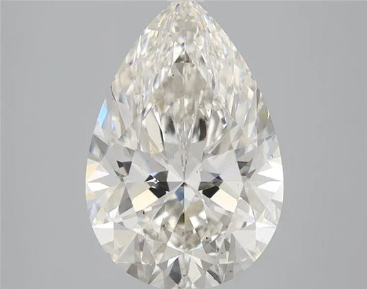 2.50ct Pear Lab Grown Diamond (Colour G, Clarity VS2, IGI Certified)