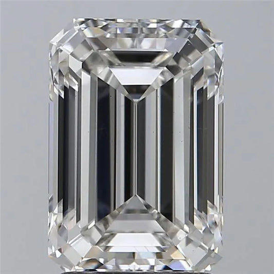 2.32ct Emerald Lab Grown Diamond (Colour G, Clarity VS1, IGI Certified)