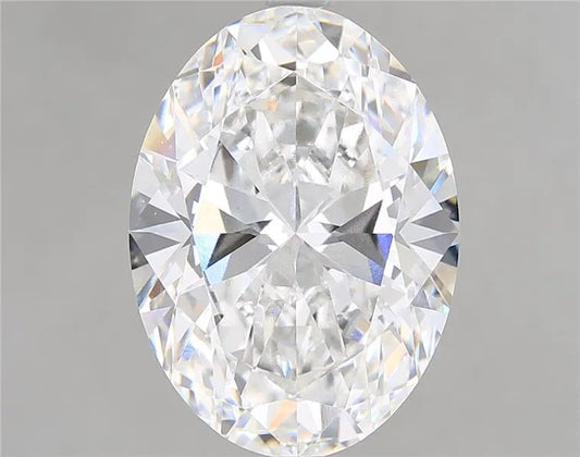 9.03ct Oval Lab Grown Diamond (Colour F, Clarity VVS2, IGI Certified)
