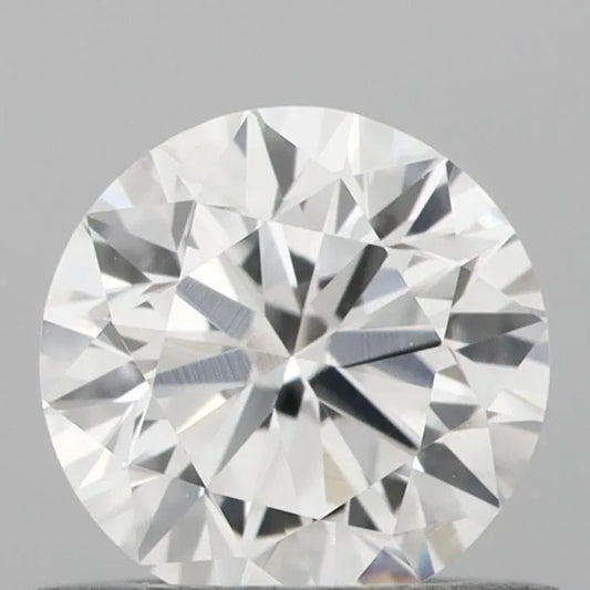 0.52ct Round Lab Grown Diamond (Colour E, Clarity VVS2, Cut EX, IGI Certified)