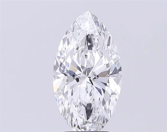 2.78ct Marquise Lab Grown Diamond (Colour D, Clarity VVS1, IGI Certified)
